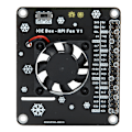 Miniatyrbillede 2 af 2: Køleventilator LED-lys computertilbehør til Raspberry Pi 4B / 3B GPIO-udvidelseskort