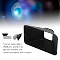 Miniatyrbilde 7 av 8: Objektivdeksel for sportskamera Antirefleks solblender for Gopro9 Hero9 plastmateriale svart