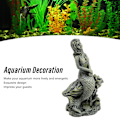 Miniatyrbild 7 av 8: Akvarium Sjöjungfru Staty Säker Harts Vacker Akvarium Sjöjungfru Dekor för Akvarium Dekorationer
