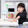 Miniatyrbillede 5 af 7: Magnetisk iPad-stativ, roterende iPad-stativholder i aluminiumlegering til iPad Pro 12,9 tommer Magnetisk bordstativ til iPad Pro 12,9'' 3./4./5. generation