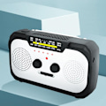 Miniatyrbild 5 av 5: Nödhandvevradio med LED-ficklampa för nödsituationer,