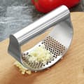 Stainless Steel Garlic Press Manual Crusher Ergonomic Handle Durable Kitchen Tool Easy to Clean Home Cooking 1