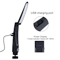 Miniatyrbillede 4 af 7: Multifunktionel Justerbar Arbejdslampe LED Lommelygte Foldbar COB Arbejdslampe Genopladelig Magnet Inspektionslys
