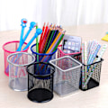 Miniatyrbillede 5 af 5: 4 stk. Penneholder Mesh Blyantholder Holdbar Metal Blyantholder