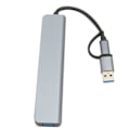 Miniatyrbillede 6 af 8: USB 3.0 USB C Hub 7 i 1 USB C Hub 5 USB 3.0 2 USB C Port 7 i 1 Multiport Adapter til Windows OS X