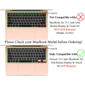 Miniatyrbilde 3 av 8: Ultra tynn TPU-tastaturdeksel for MacBook Pro 13/16 tommer