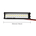 Pikkukuva 1 / 2: 55mm RC Crawler LED-valopalkki LED-lamput 1:10 RC-auton osa TRX4 90046 90048 SCX10