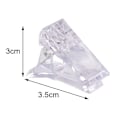 Miniatyrbillede 4 af 7: Finger Extension Builder, Nail Art DIY Manicure Clip Tool Set