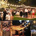 Miniatyrbillede 3 af 6: Marokkansk Globe String Lights USB 8 Tilstand 24ft 50 LED Rosaguld De