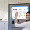 Miniatyrbillede 4 af 5: Magnetisk whiteboard - nem at skrive på og rengøre, fleksibel
