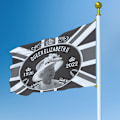 Pikkukuva 5 / 5: Hänen Majesteettinsa lippu, Ison-Britannian kuningattaren muistoksi