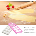 Miniatyrbild 2 av 6: Ravioli Maker Form - Plast Ravioli Bricka - Form för 10 Kvadrat