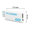 Miniatyrbillede 6 af 8: Wii Hdmi-konverteradapter, Wii til Hdmi-stik til videooutput
