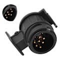 Miniatyrbillede 6 af 8: 12V Trailer Adapter Stikkontakt 13-polet til 7-polet Trækstang Træk Stik Konverter Tilbehør til Campingvogne