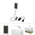 Miniatyrbillede 1 af 2: 10W Akvarium LED-lys  Vandplanter Vokser Fisketank Klemmelampe Belysning(Hvid)