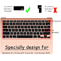 Miniatyrbild 6 av 8: TPU-tangentbordsskydd för MacBook Pro 13 tum