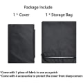 Pikkukuva 7 / 7: Saking Gas Fire Pit Table Cover Square 28 x 28 x 25 tuumaa -