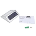 Miniatyrbillede 2 af 3: Solcelled Vægmonteret LED Sensor Natlys Lampe til Sti Have Kold Hvid