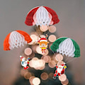 Miniatyrbillede 2 af 5: Julemandens faldskærm til jul Faldskærm til jul Ophæng Fly