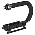 Miniatyrbillede 2 af 7: DSLR / Spejlløs / Actionkamera Camcorder Telefon Stabilisator 3-Sh