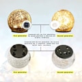Miniatyrbillede 4 af 7: Have Solarlys i haven, revnet glas kugle vandtæt varm hvid LE