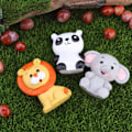 Miniatyrbilde 1 av 5: 5 stk. Dyr Kake Toppers Jungel Cupcake Toppers Dyr Ann