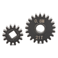 Miniatyrbilde 4 av 8: Stålportalaksel Gear 14T 21T for Capra for SCX10 III 1/10 RC Crawler Oppgraderinger Deler Tilbehør