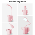 Miniatyrbillede 4 af 7: Skrivebordslampe, Børns LED USB Genopladelig 3 Niveauer Dæmpning Sengebord Rea