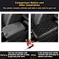 Miniatyrbillede 8 af 8: 1 stk. Auto Center Console Cover Pad Universal Fit til SUV/