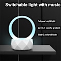 Pikkukuva 4 / 8: Kannettava langaton Bluetooth-kaiutin LED-valoilla