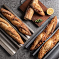 Miniatyrbillede 7 af 8: KITESSENSU Antihaft Baguetteform, Baguetteplade