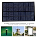 Miniatyrbild 8 av 8: Utsökt Polysilicon Solladdare, Mini Solpaneler För Bärbar Solenergi, Kompakt Och Stilren Design För Dina DIY Solcellssystem