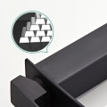 Miniatyrbilde 4 av 6: Foss kran baderom, krom servantkran med keramisk