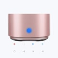Pikkukuva 3 / 7: Vedenpitävä Bluetooth kaiutin, kannettava langaton minikaiutin ulkokäyttöön, vahva basso ja bassoradiaattorit, case ja karabiini (Rose)