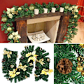 Miniatyrbillede 5 af 7: Faraone4w Juleguirlande, juleguirlande med
