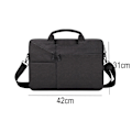 Miniatyrbillede 2 af 5: Laptop taske 15,6 tommer computer sleeve taske med skulderrem