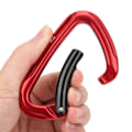 Miniatyrbillede 3 af 5: DShape Karabiner Spænde 2500kg Belastningskapacitet Udendørs Sikkerhedsudstyr til Bjergbestigning Klatring