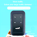 Miniatyrbillede 7 af 8: 4G WiFi-router med Micro SIM-kortslot, 150 Mbps, 8 brugere, 2100 mAh, mobil WiFi-hotspot til bærbar computer, telefon, computer, Asien