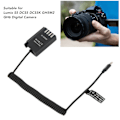 Miniatyrbillede 8 af 8: DMW DCC17 DC-kobler Type C til DMW BLK22 Dummy-batteri Strømadapter Understøtter QC PD til Lumix S5 DCS5 DCS5K GH5M2 GH6 Digitalkamera
