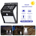 Miniatyrbild 2 av 5: 2 Pack Solar Lights, 3 Working Modes, Solar Wireless Light Wall