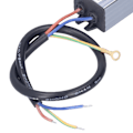 Miniatyrbillede 4 af 8: LED Driver Vandtæt Aluminium Input AC95‑265V Output DC36‑63V 300mA Strømforsyningstransformator til Spotlights MR11
