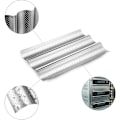 Miniatyrbillede 5 af 8: Nonstick perforeret baguetteform til franskbrødbagning