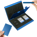 Miniatyrbilde 8 av 8: 1 stk. Aluminiumskrin Oppbevaringsboks for SD-kort TF-kort