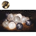 Miniatyrbild 3 av 7: Bomullsboll Ljusslinga Batteridriven - 3,3M 20 LED Kula