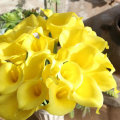 Miniatyrbilde 5 av 5: Calla Lily 10 stk Kunstige Blomsterbukett for Bryllup Brud