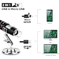 Pikkukuva 3 / 8: USB-mikroskooppi, digitaalinen mikroskooppi, endoskooppi, minikamera
