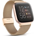 Miniatyrbillede 1 af 8: Metalremme kompatibel med Fitbit Versa/Fitbit Versa 2-rem
