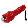 Miniatyrbillede 2 af 2: 1 stk. DC 5V 3W Bærbar RGB LED Scene Effekt Lommelygte Magic Ball Lampe Party Lommelygte (Rød)