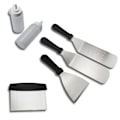 Miniatyrbilde 5 av 5: Outspark Multi-Purpose BBQ Tool Kit 3 Spatulas, 1 Chopper
