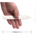 Miniatyrbillede 2 af 7: Ægte Bone Folder 2 stk Læderværktøj Scoring Folding Creasing